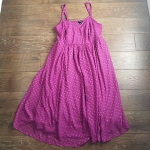 Torrid Purple Heart Midi Dress